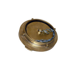 TAMPÃO PARA VÁLVULA DE INCÊNDIO COM CORRENTE 1.1/2