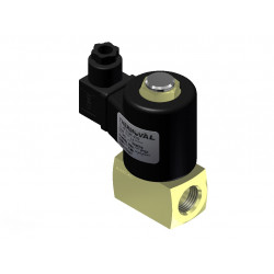 VÁLVULA SOLENÓIDE PARA VAPOR 2 VIAS NF 1/2' 220V COD.13650 - THERMOVAL