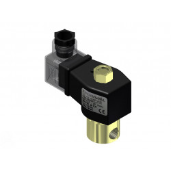 VÁLVULA SOLENÓIDE, 2 VIAS, NA, 1/4', 220 V, COD 13679 - THERMOVAL