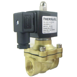 VÁLVULA SOLENÓIDE, 2 VIAS, NF, 1/2', 220V, COD. 14724 - THERMOVAL
