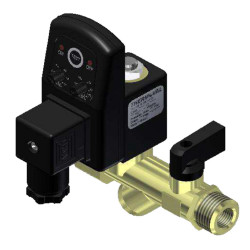 PURGADOR ELETRÔNICO 220V C VÁLVULA E FILTRO Y 1/2 COD21660 CORPO LATÃO - THERMOVAL