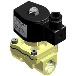 VÁLVULA SOLENÓIDE, 2 VIAS, NF, 3/4', 220V, COD. 21884 - THERMOVAL