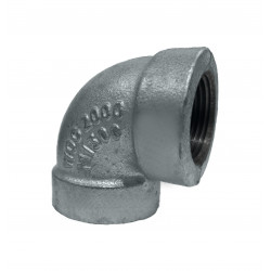 COTOVELO 90º 1' NPT CL300 GALVANIZADO - TUPY