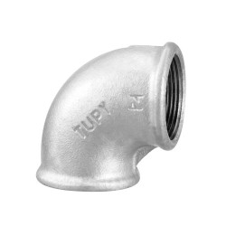 COTOVELO 90° 2.1/2' BSP GALVANIZADO - TUPY
