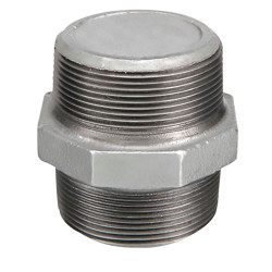 NIPLE DUPLO 1' BSP GALVANIZADO - TUPY