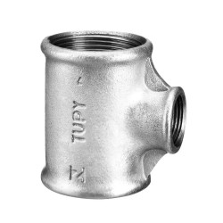 TE REDUÇÃO 4' X 2.1/2' BSP GALVANIZADO - TUPY 