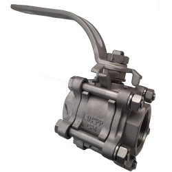 VÁLVULA ESFERA TRIPARTIDA S1000 1.1/2" SW PR TI CF8/304 TP - MGA