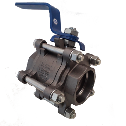 VÁLVULA ESFERA TRIPARTIDA S1000 1.1/2' PR WCB AC/HC TR SW - MGA