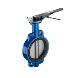 VÁLVULA BORBOLETA WAFER 1.1/2'' B16.5 150 LBS CORPO FN DISCO CF8 EPDM AL - MIPEL