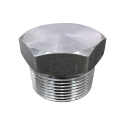 BUJÃO SEXTAVADO A/C A105 FORJADO 3000LBS 1.1/2' NPT