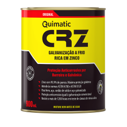 GALVANIZAÇÃO INSTANTÂNEA A FRIO CRZ 900ML - QUIMATIC TAPMATIC