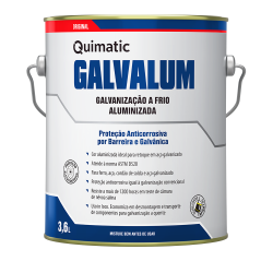 GALVANIZAÇÃO ALUMINIZADA A FRIO GALVALUM 3,6L - QUIMATIC TAPMATIC 