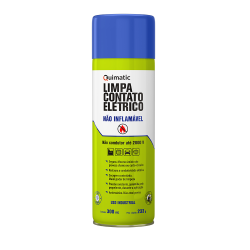 LIMPA CONTATO ELÉTRICO NÃO INFLAMÁVEL 300ML SPRAY - QUIMATIC