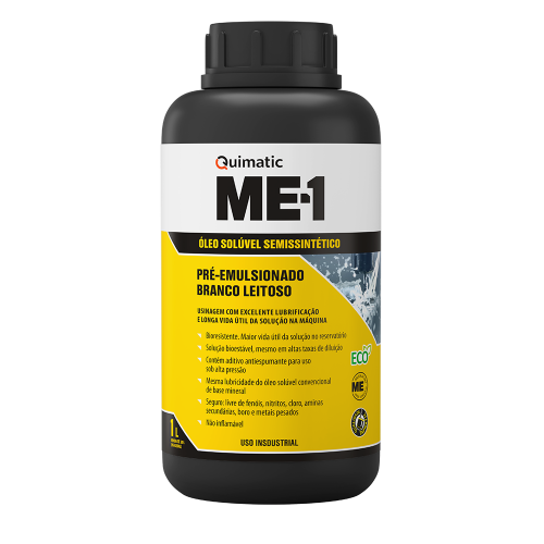 ÓLEO SOLÚVEL SEMISSINTÉTICO ECOLÓGICO ME 1 1L - QUIMATIC TAPMATIC 