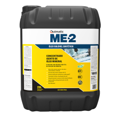 ÓLEO SOLÚVEL SINTÉTICO ECOLÓGICO ME-2 20L - QUIMATIC TAPMATIC