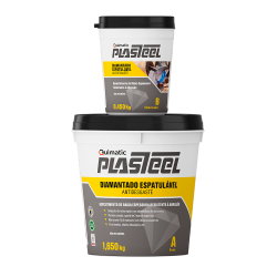 PLASTEEL DIAMANTADO ESPATULAVEL 4:1 2,1 KG - QUIMATIC TAPMATIC