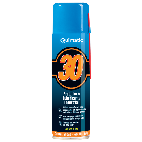 ÓLEO PROTETIVO E LUBRIFICANTE AEROSOL 300ML QUIMATIC 30 - QUIMATIC TAPMATIC ÓLEO PROTETIVO E LUBRIFICANTE AEROSOL 300ML QUIMATIC 30 - QUIMATIC TAPMATIC
