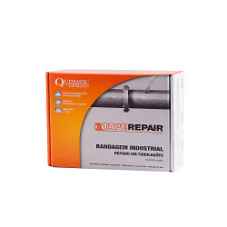 BANDAGEM INDUSTRIAL TAPEREPAIR 5CM X 3,6 M ATÉ 5' DIÂMETRO- QUIMATIC TAPMATIC