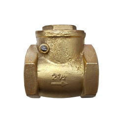 VÁLVULA DE RETENÇÃO HORIZONTAL 2.1/2' BSP