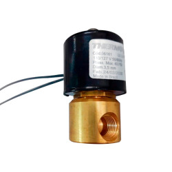 VÁLVULA SOLENÓIDE 2 VIAS NF 1/4' 110V COD. 06161 - THERMOVAL