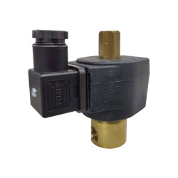 VÁLVULA SOLENOIDE 3 VIAS NF 1/4' 220V CÓD.13506 NPT - THERMOVAL