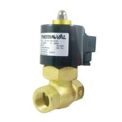 VÁLVULA SOLENÓIDE, 2 VIAS, NF, 3/4', 24V COD. 14679 - THERMOVAL