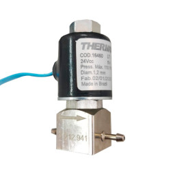 VÁLVULA SOLENÓIDE NF ESPIGÃO 3MM 0-110PSI 24VCC 16460 - THERMOVAL