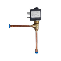 VÁLVULA SOLENÓIDE NF 1/4' 40-350PSI 220V 20772 REFRIGERAÇÃO - THERMOVAL