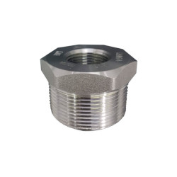 BUCHA DE REDUÇÃO FORJADO 3000LBS 1/2' X 1/4' NPT THR TUPYFORGED