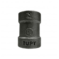 LUVA 1/4' NPT CL300 PRETA - TUPY