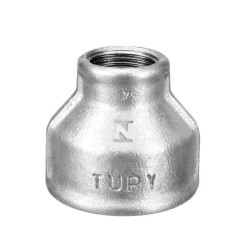 LUVA DE REDUÇÃO 3/4' X 3/8' BSP GALVANIZADA - TUPY
