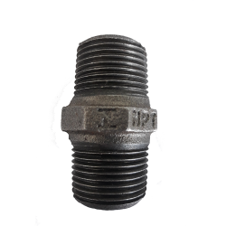 NIPLE DUPLO 2' NPT CL300 PRETO - TUPY