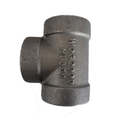 TE 3/8' NPT CL300 PRETO - TUPY