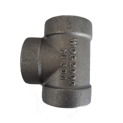TE 1.1/2' NPT CL300 PRETO - TUPY