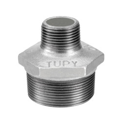 NIPLE DUPLO DE REDUÇÃO 3 X 2.1/2' GALVANIZADO - TUPY