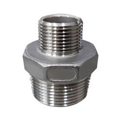 NIPLE REDUÇÃO INOX 304 150LBS 3/4' X 1/4' BSP