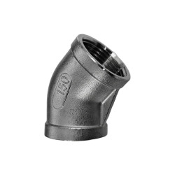 COTOVELO 45 INOX 304 150LBS 1/2' BSP