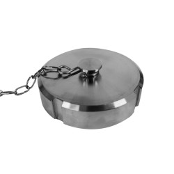 PORCA TAMPÃO SMS INOX 304 3' COM CORRENTE